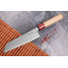 Couteau bunka japonais artisanal Tsunehisa Aogami Super martelé 17cm