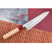 Couteau de chef japonais artisanal Tsunehisa Aogami Super martelé 18cm