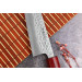 Couteau de chef japonais artisanal Tsunehisa Aogami Super martelé 18cm