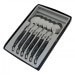 Coffret 6 cuillères à soupe Laguiole Postiche Gris