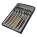 Coffret 6 cuillères à soupe Laguiole Pastel