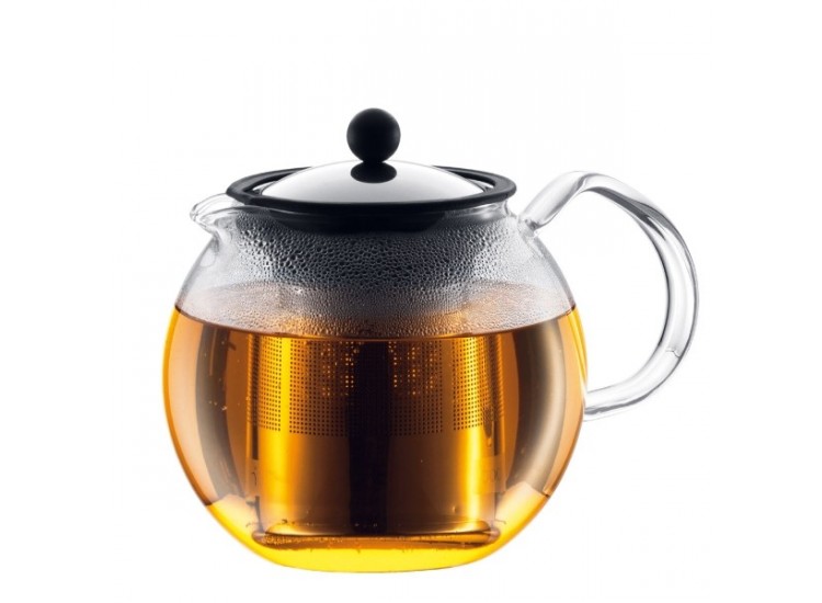 Th&eacute;i&egrave;re Bodum Assam &agrave; piston avec filtre inox - 1.5L 12 tasses