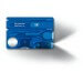 Carte SwissCard lite Victorinox 8 pièces bleue 