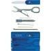 Carte SwissCard Victorinox 7 pièces bleue