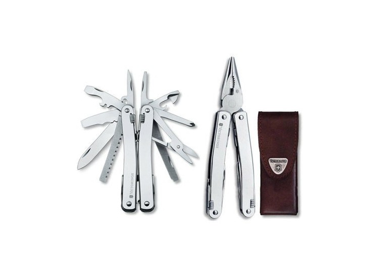 Pince Swisstool Victorinox 11 pi&egrave;ces Spirit + &eacute;tui nylon