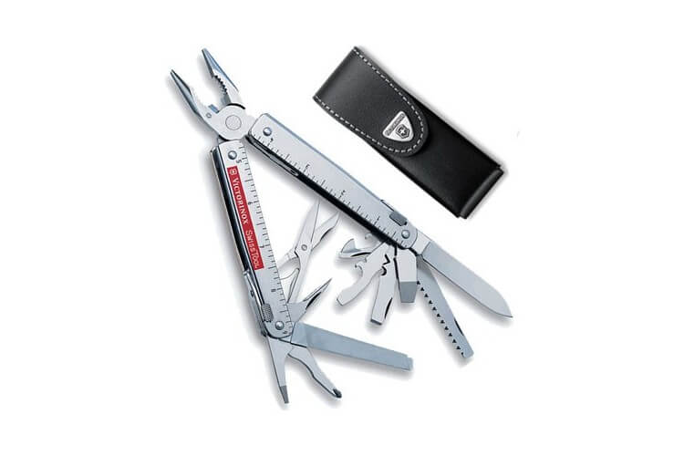 Pince Swisstool Victorinox 11 pièces Spirit + étui cuir