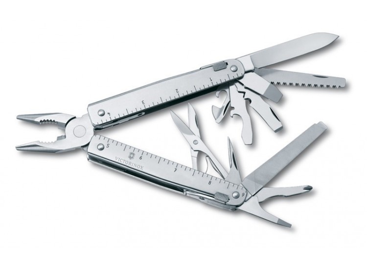 Pince Swisstool Victorinox 12 pi&egrave;ces + &eacute;tui nylon