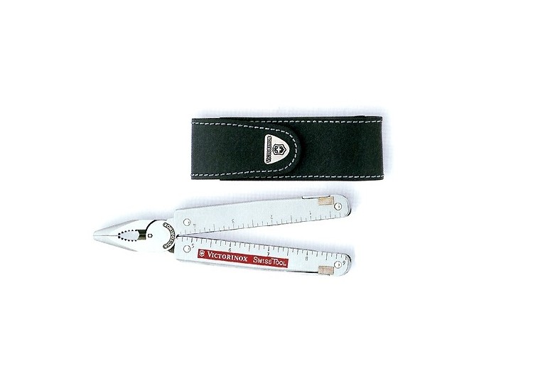 Pince Swisstool Victorinox 12 pi&egrave;ces + &eacute;tui cuir