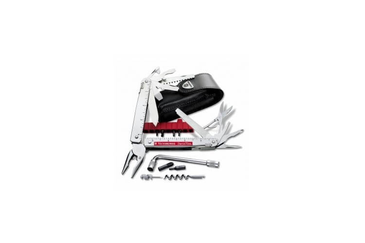 Pince Swisstool Victorinox 12 pièces + étui cuir
