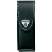 Etui cuir noir Victorinox pour couteaux suisses 9,1cm - 6 à 14 pièces