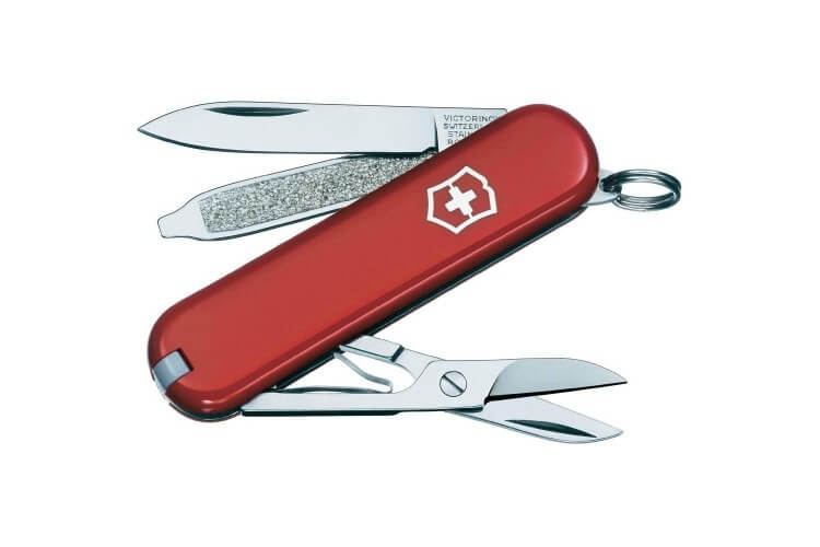 Couteau suisse Victorinox Classic SD rouge 58mm 7 fonctions