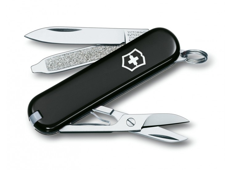 Couteau suisse Victorinox 5 pi&egrave;ces Classic noir