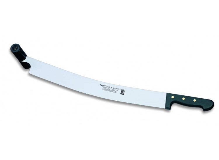 Couteau &agrave; fromage 2 manches Martinez & Gascon noir - 44.5cm