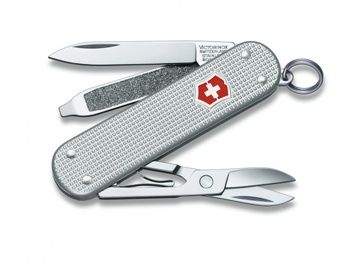 Couteau suisse Victorinox Classic Alox Silver 58mm 5 fonctions