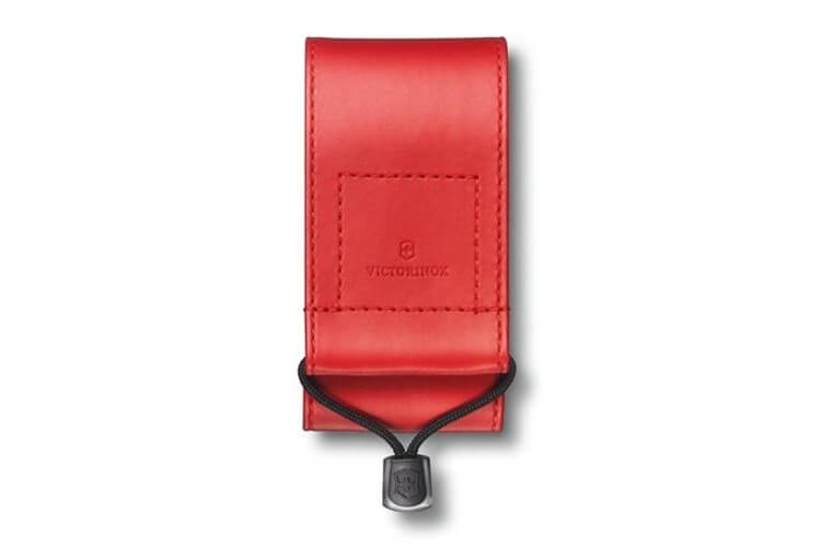 Etui toile rouge Victorinox pour couteaux suisses 11,1cm - 4 à 10 pièces