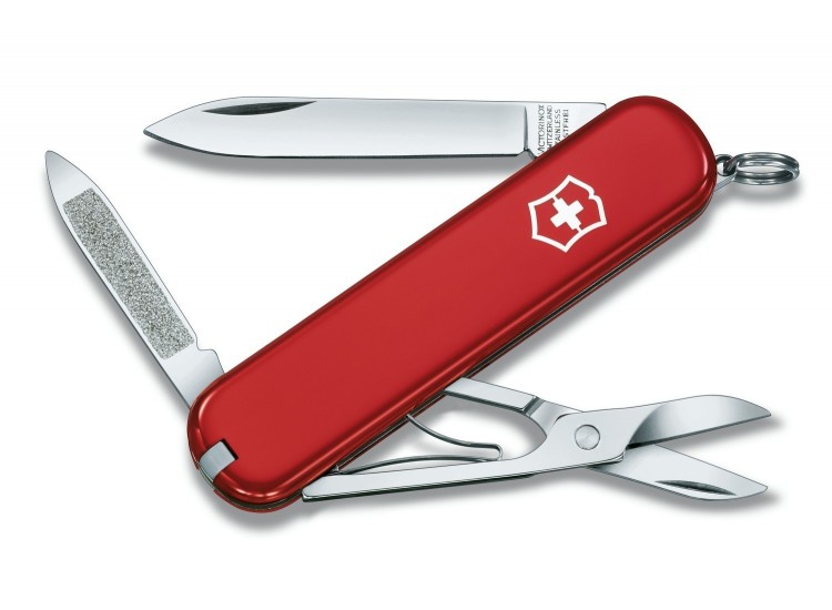 Couteau suisse Victorinox 5 pi&egrave;ces Ambassador Rouge